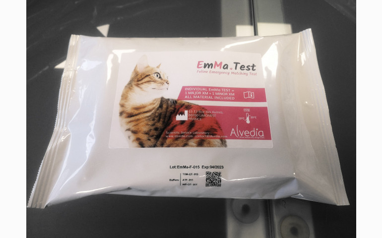 Installation d'une ensacheuse horizontale dans le Rhône (69). Emballage de tests vétérinaires.