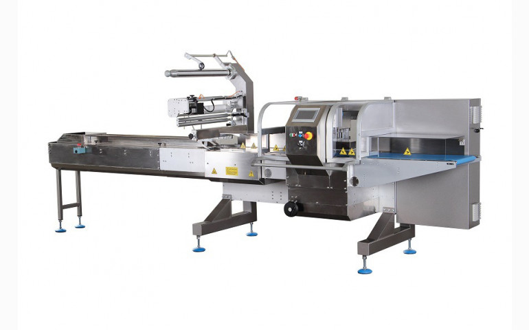 Installation d'une ensacheuse horizontale dans l'ESSONNE (91). Emballage de sushis.